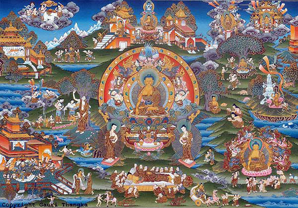 Life-Of-Buddha-Gauri-Thangka