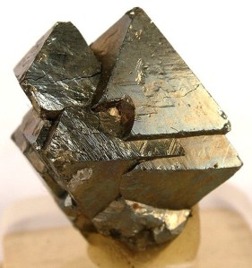 pyrite-octahedron